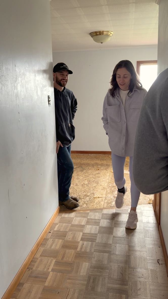 Walking a job with the contractor